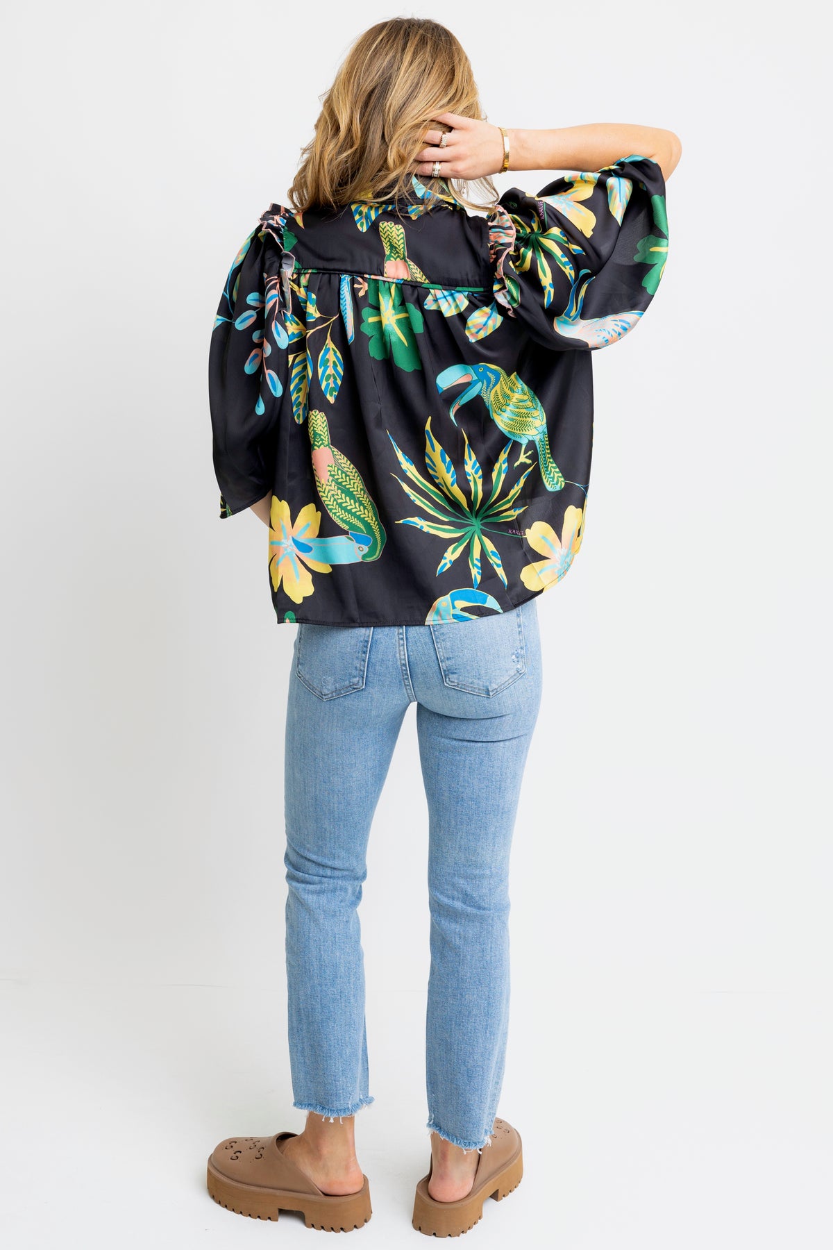 The Toucan Puff Sleeve Blouse