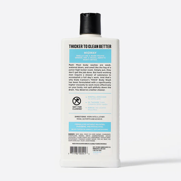 Duke Cannon THICK Body Wash - Midway