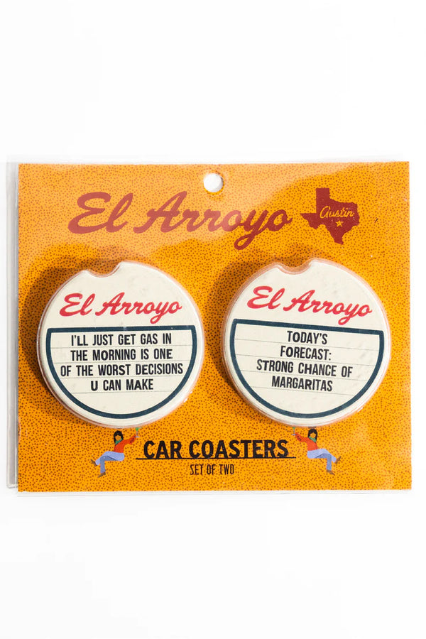 El Arroyo Car Coaster Set