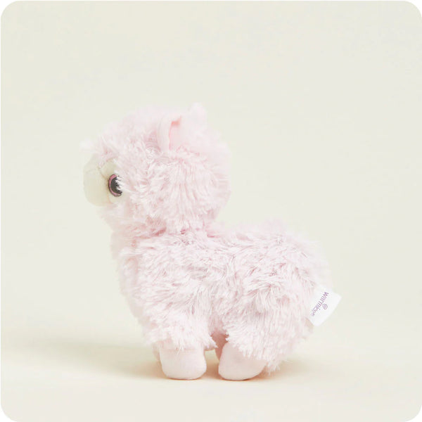 Pink Llama Warmies® Jr.