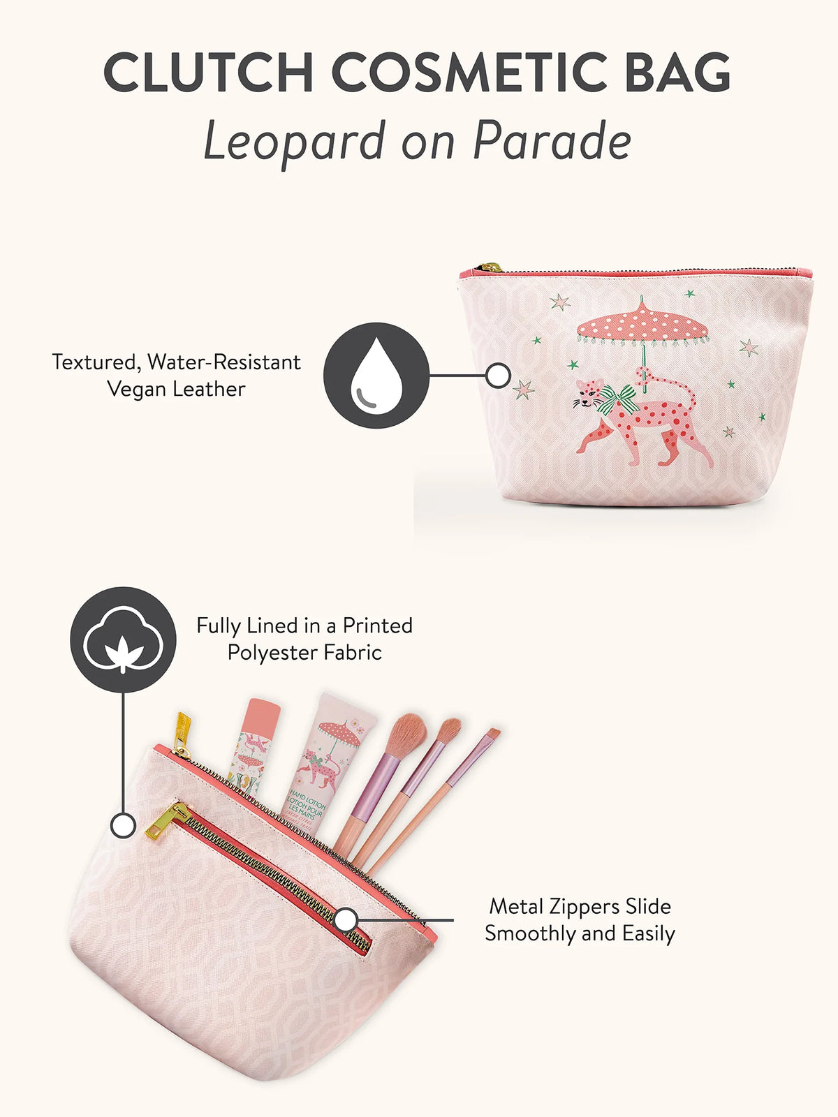 Studio Oh! Clutch Cosmetic Bag