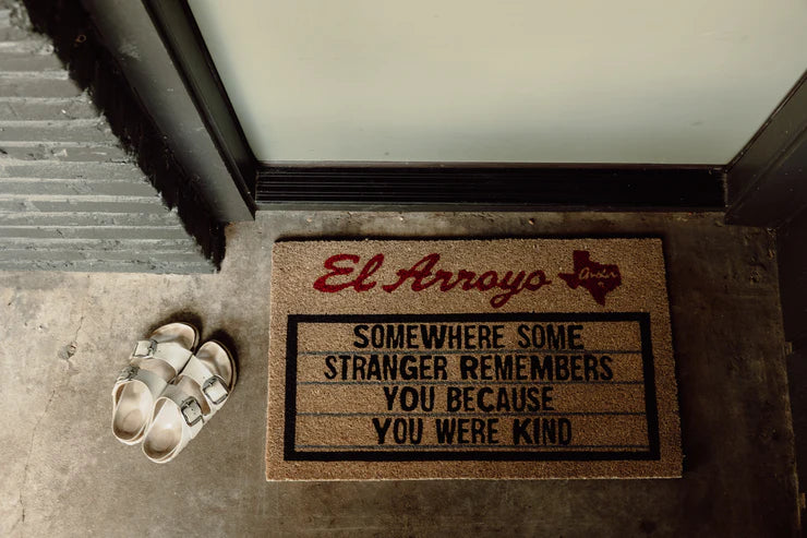 El Arroyo Outdoor Doormat - Some Stranger