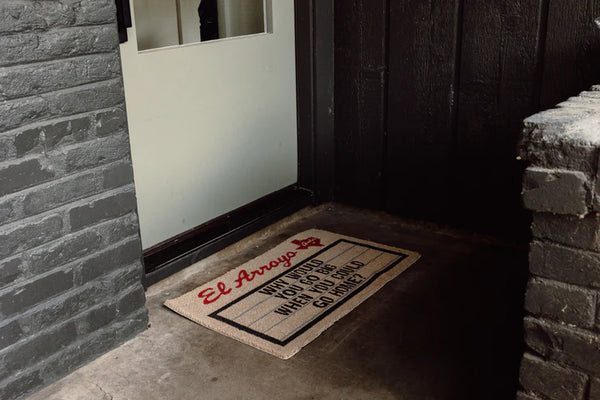 El Arroyo Outdoor Doormat - Go Home