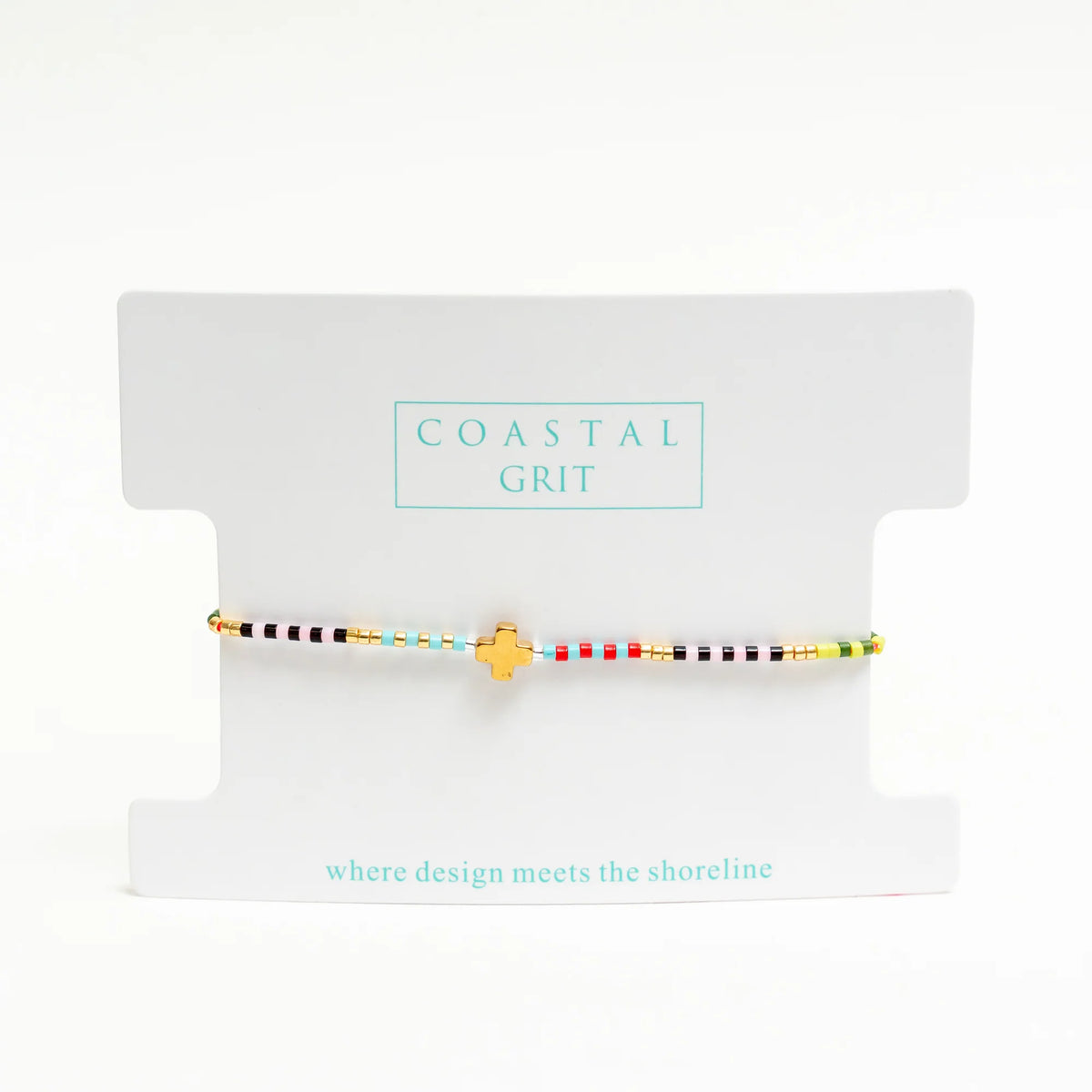 Coastal Cross Bracelet