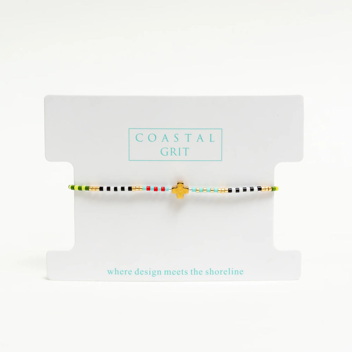 Coastal Cross Bracelet