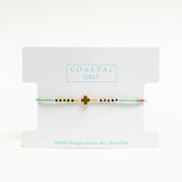 Coastal Cross Bracelet