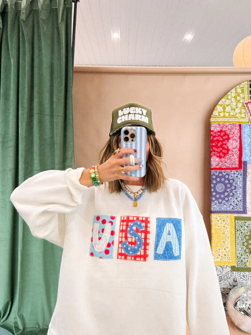 USA Patch Sweatshirt