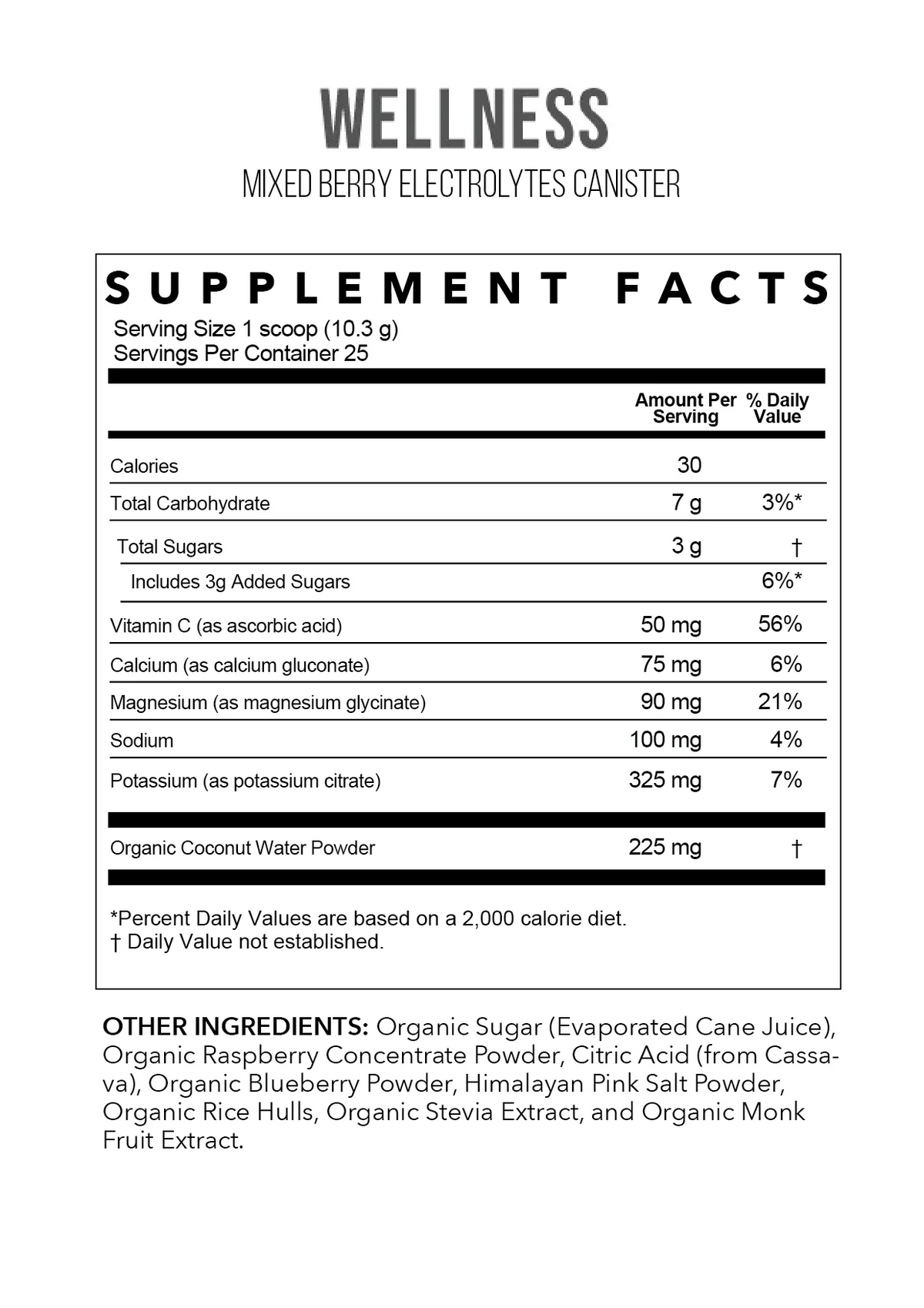 Mixed Berry Electrolytes | 25 Serving Canister