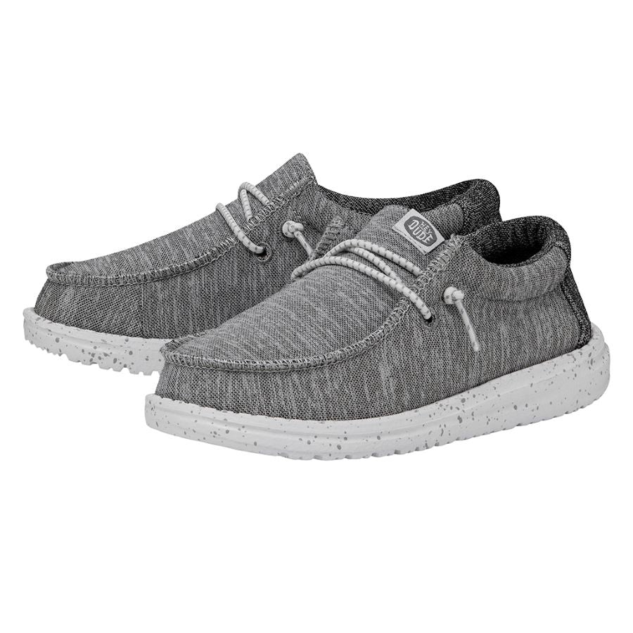 Hey Dude Wally Youth Sport Knit - Light Grey – Chandler