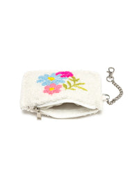 Flower Bloom Key Chain Pouch