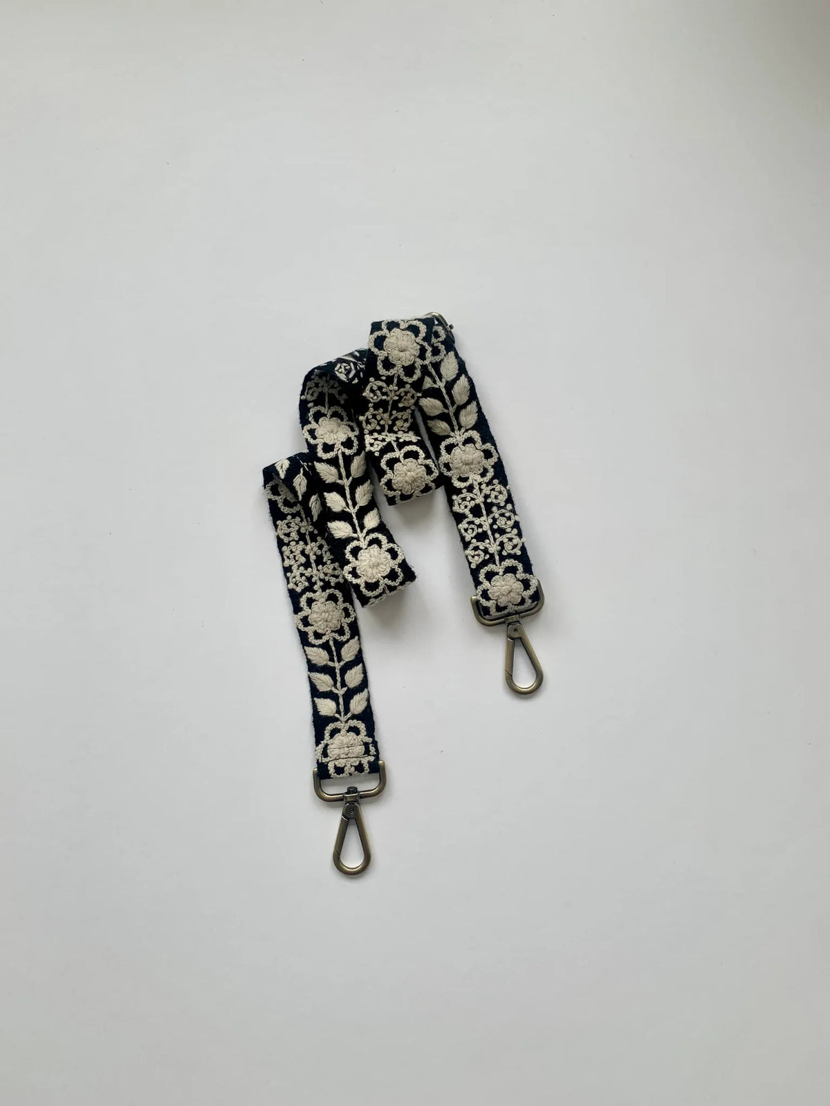 Black and White Adjustable Purse Strap