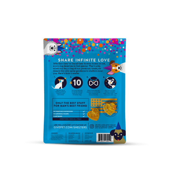 Birthday Bash - Soft Baked Dog Treats 6oz