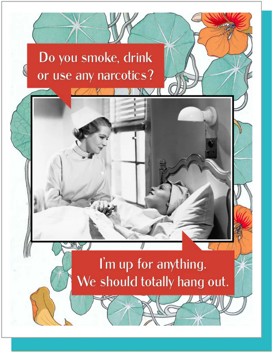 We Should Hang Out - Get Well card
