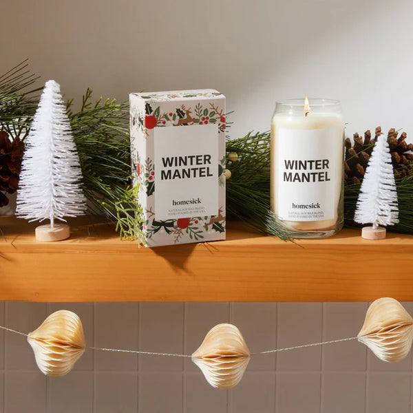 Homesick Winter Mantle Candle