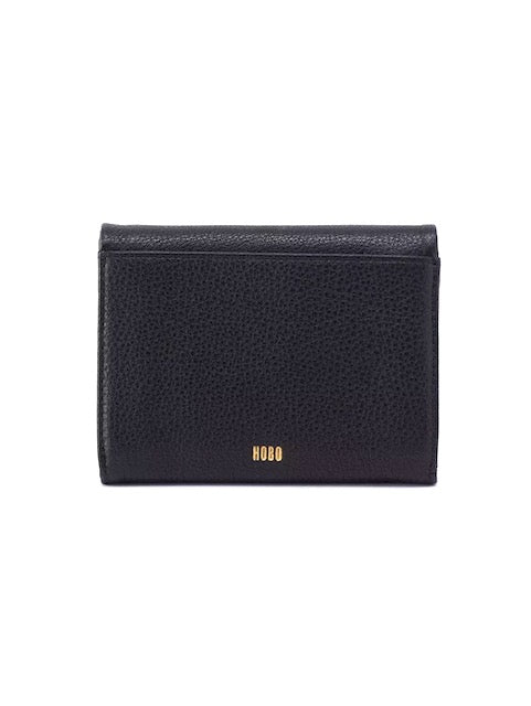 Lumen Medium Bifold Compact Wallet - Black