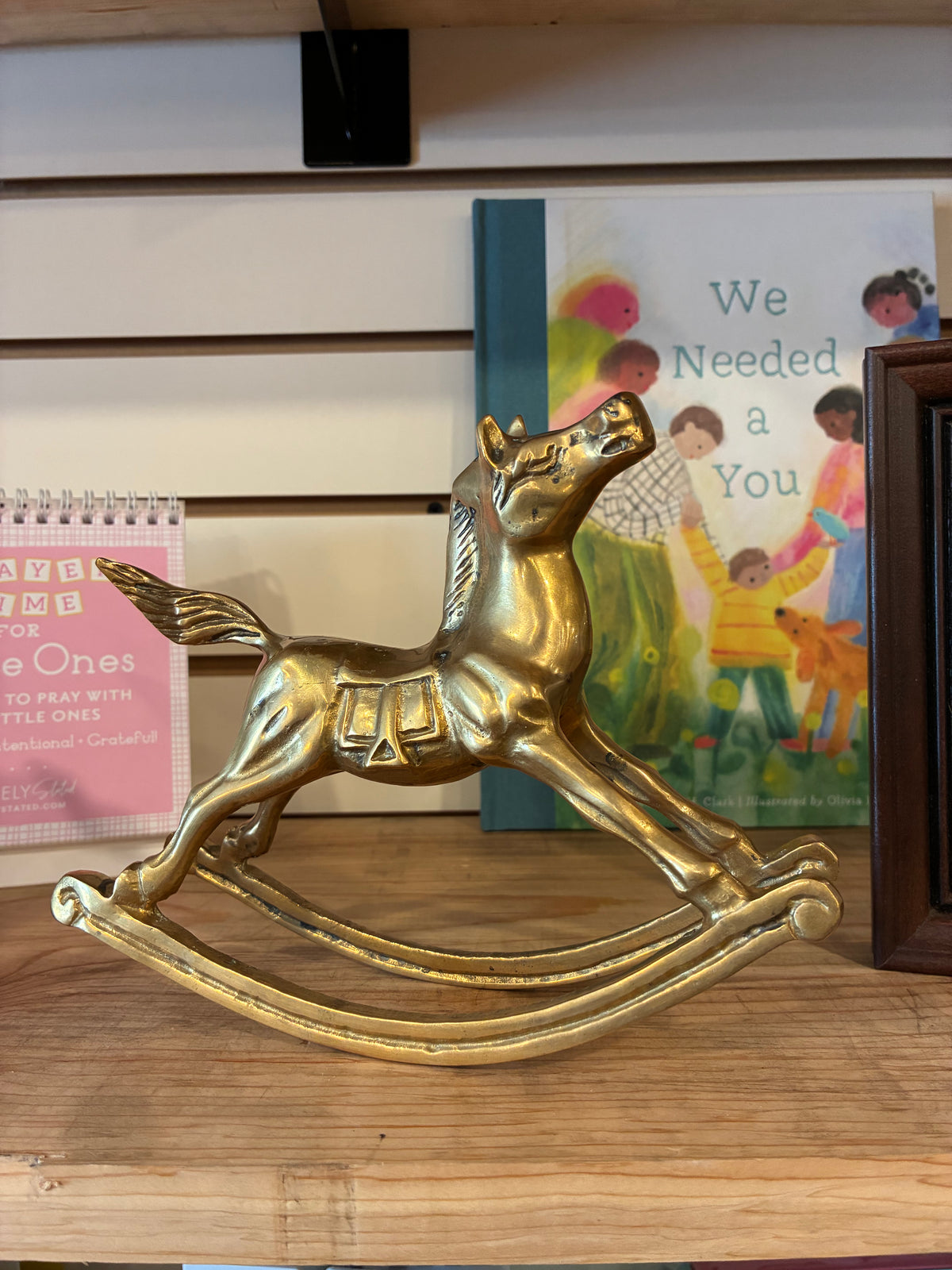 Brass Rocking Horse