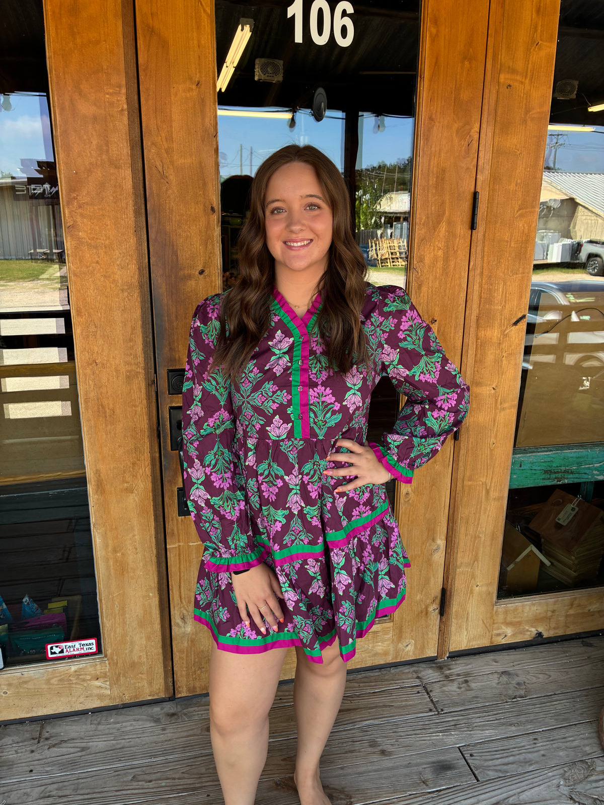 The Aubergine Dress