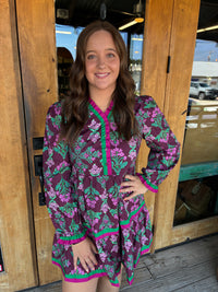 The Aubergine Dress