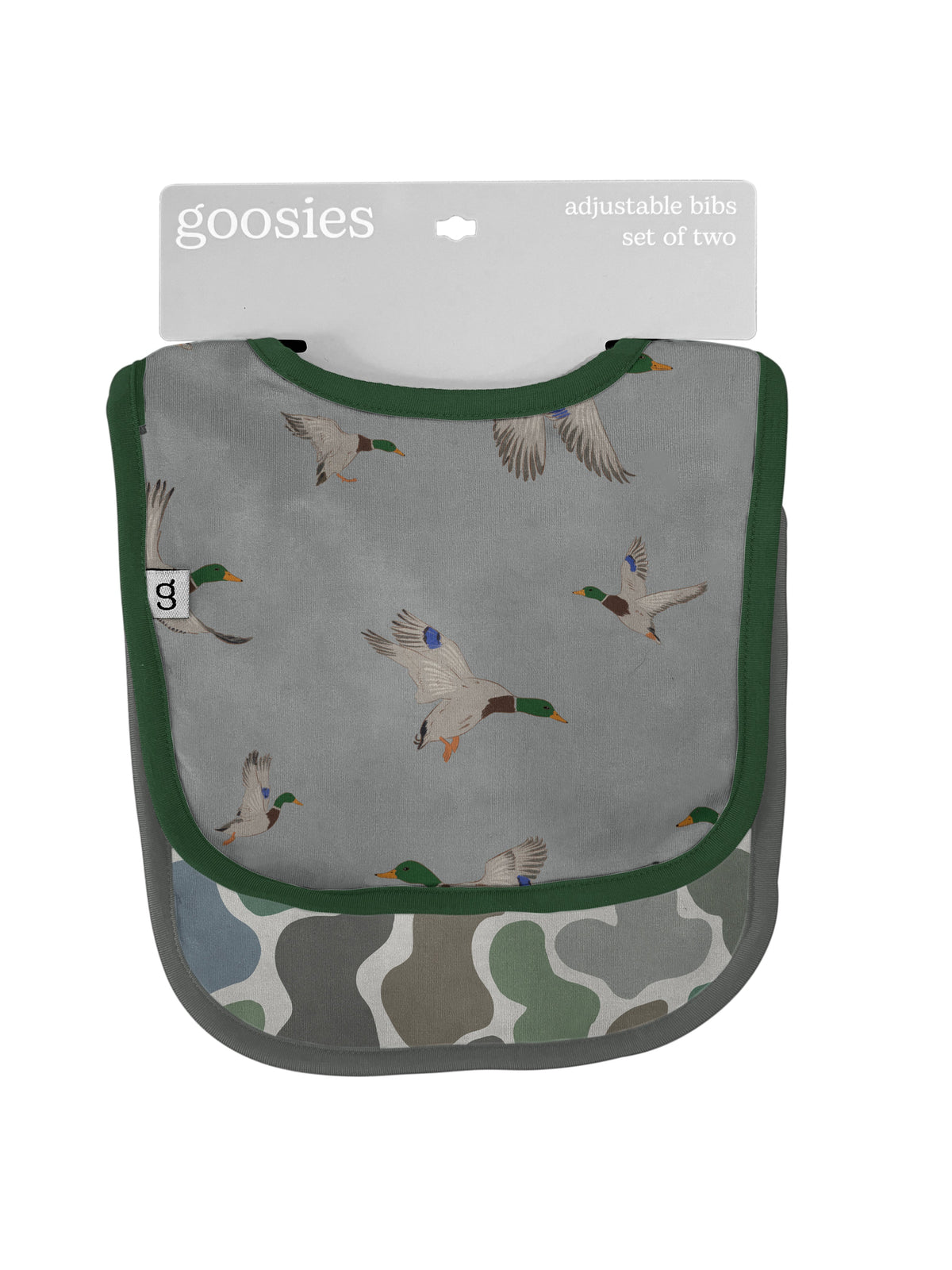 Goosies Bibs (Set of Two) - Mallards & Camo