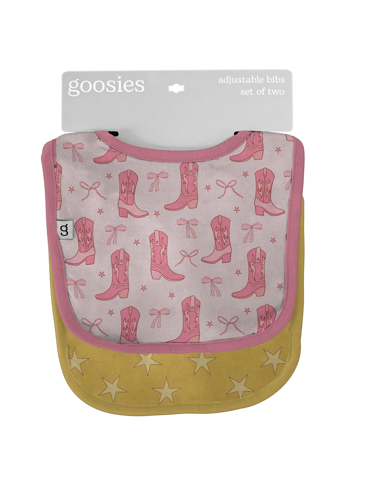 Goosies Bibs (Set of Two) - Boots & Bows