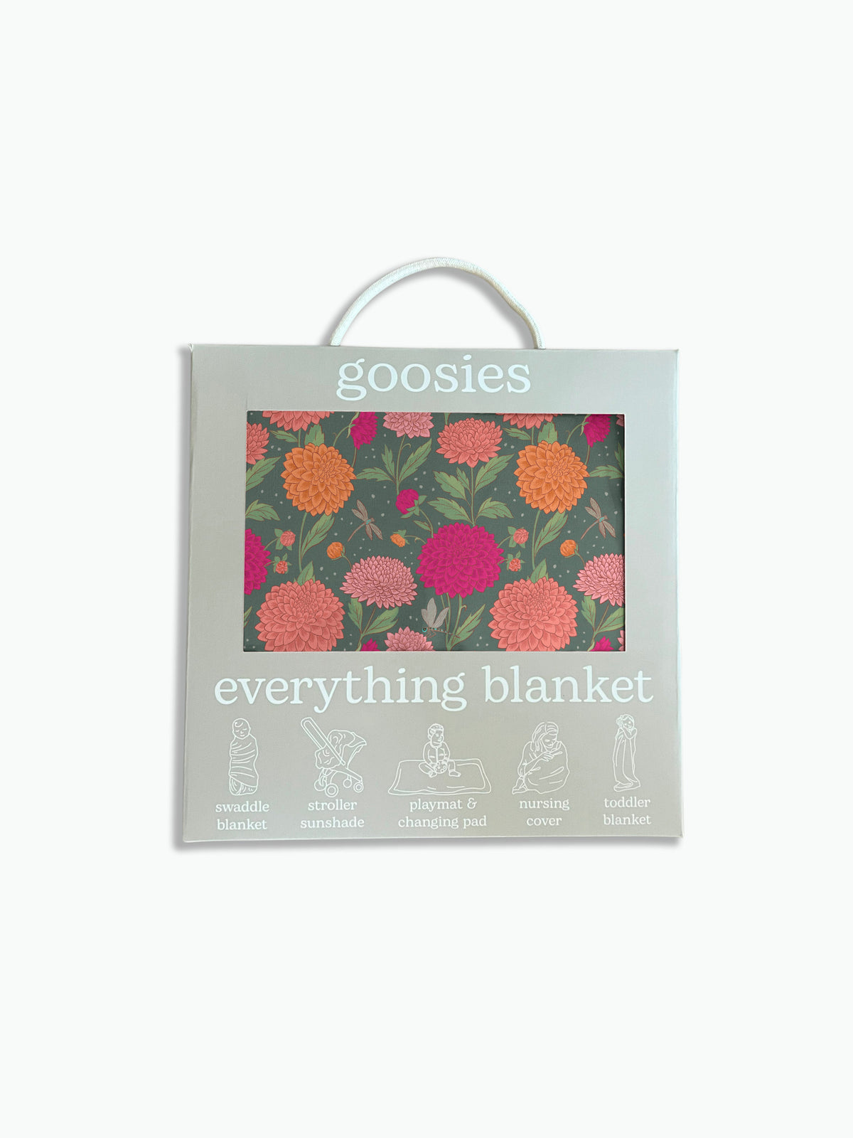 Goosies Everything Blanket - Dahlias