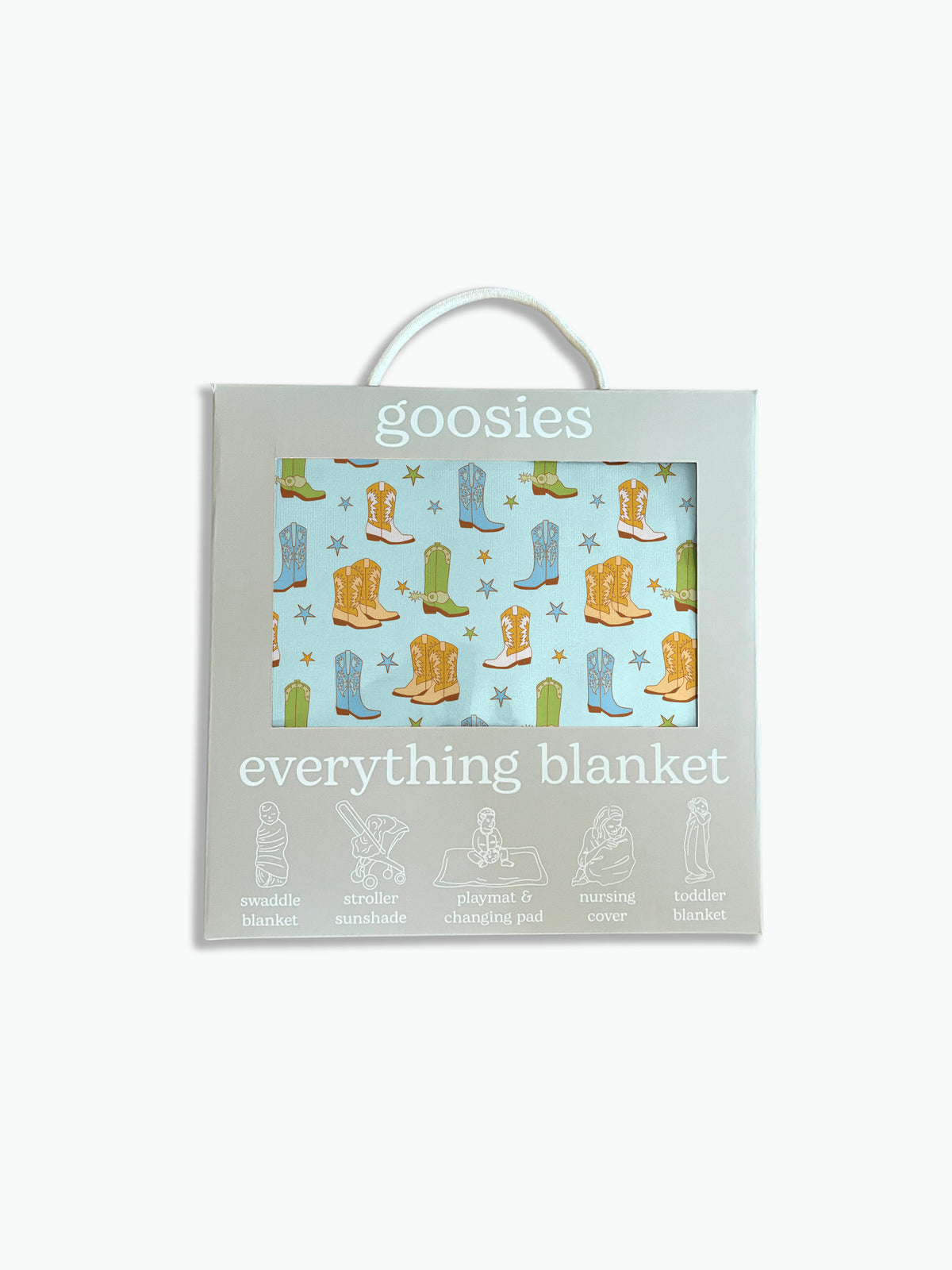 Goosies Everything Blanket - Blue Boot