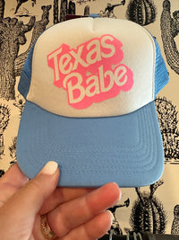 "Texas Babe" Foam Trucker Hat