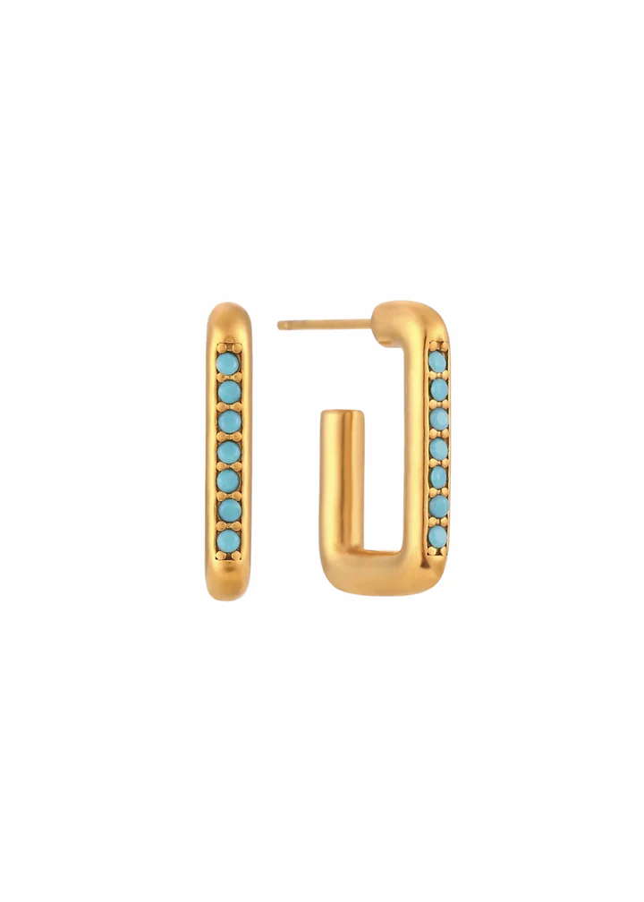 Eva Turquoise Studs