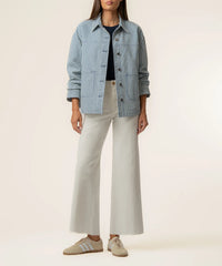 Ellie Striped Denim Jacket