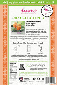D'Marie Cocktail Infusions - Crackle Citrus