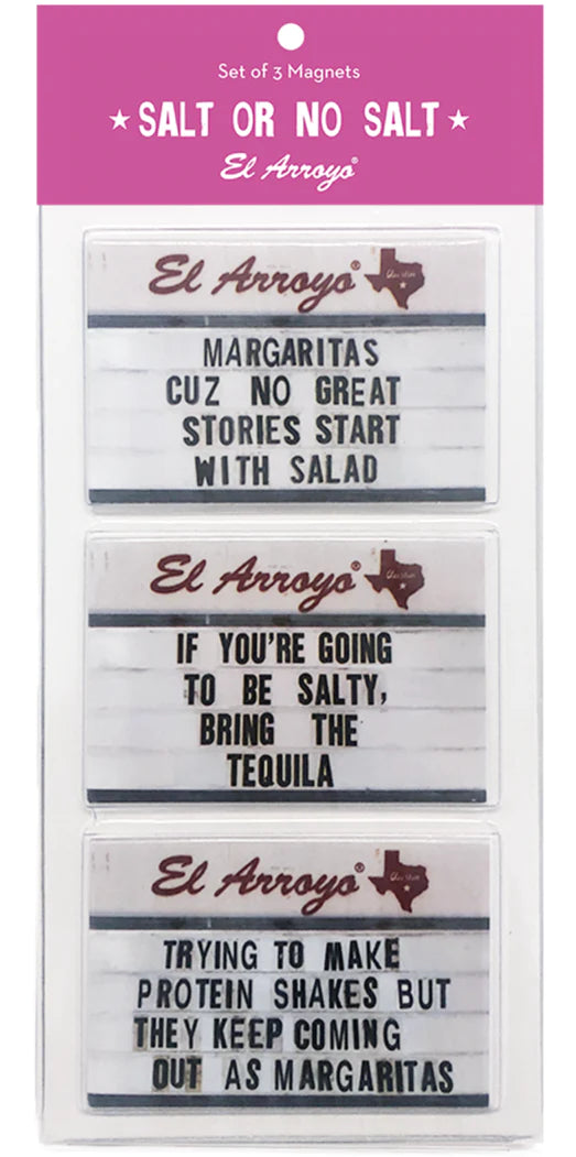 El Arroyo Magnet Set - Salt or No Salt