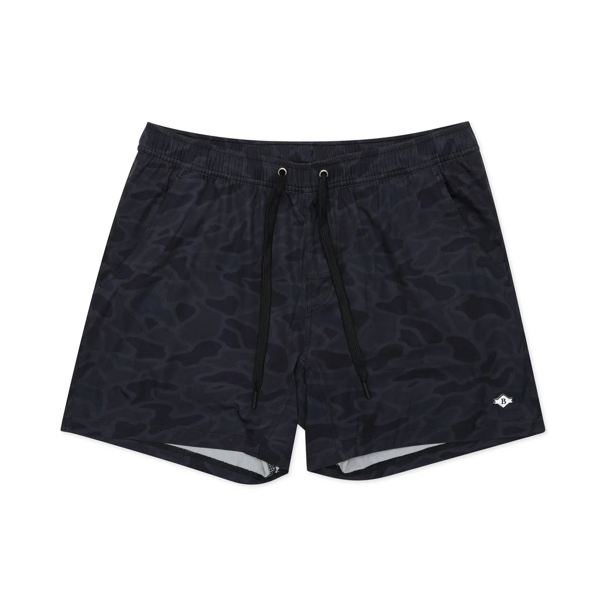 Athletic Shorts - Black Camo - Black Liner
