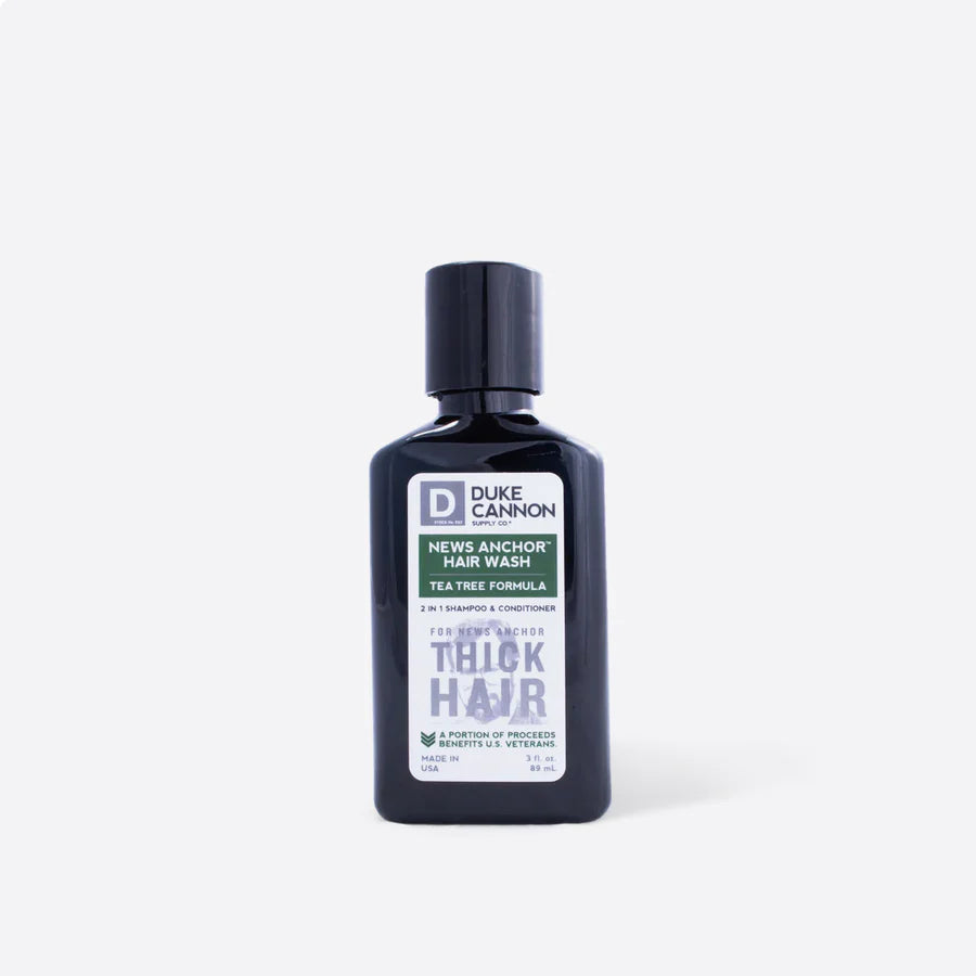 News Anchor Tea Tree 2-in-1 Hair Wash - Travel Size