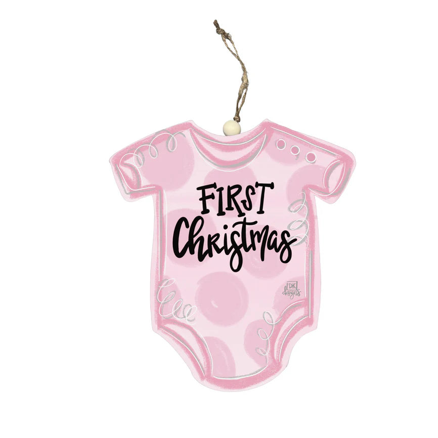 Baby's First Pink Ornament