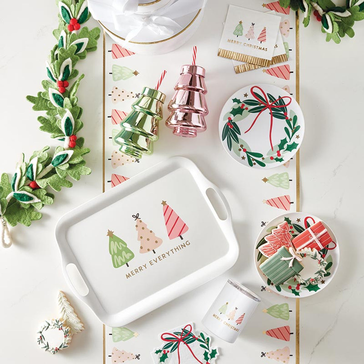 Bamboo Tray - Merry Everything