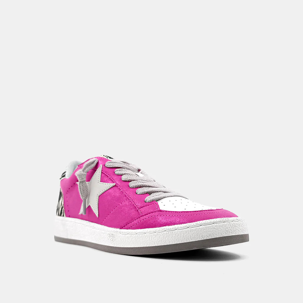 Paz Sneaker in Hot Pink