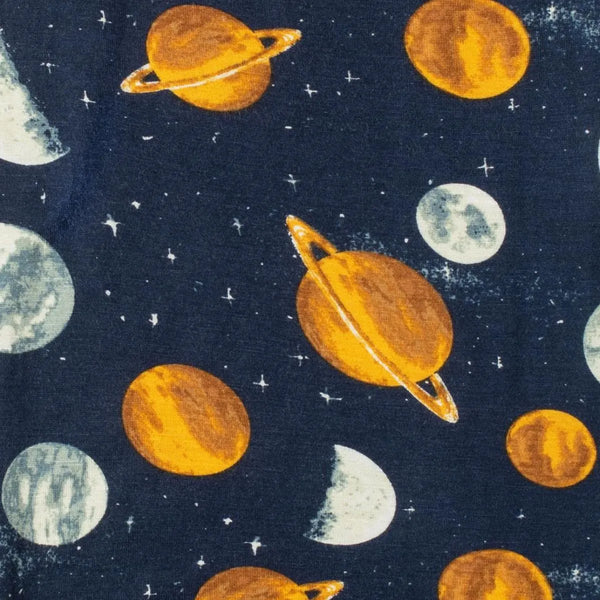 Planets Big Lovey Three-Layer Muslin Blanket