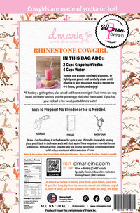D'Marie Cocktail Infusions - Rhinestone Cowgirl