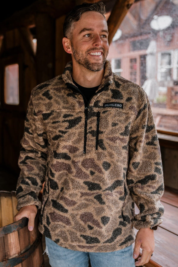 Sherpa - Quarter Zip - Rocky Mountain Camo