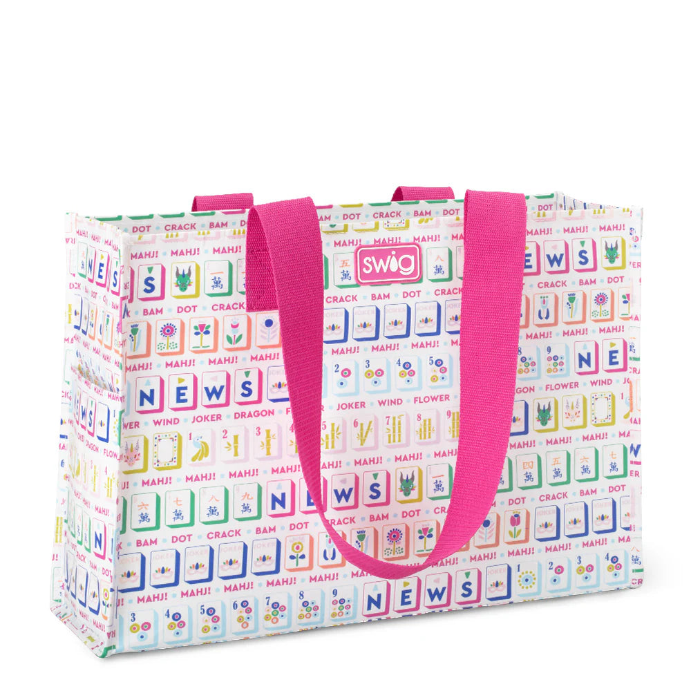 Mahjong Large Tote Bag