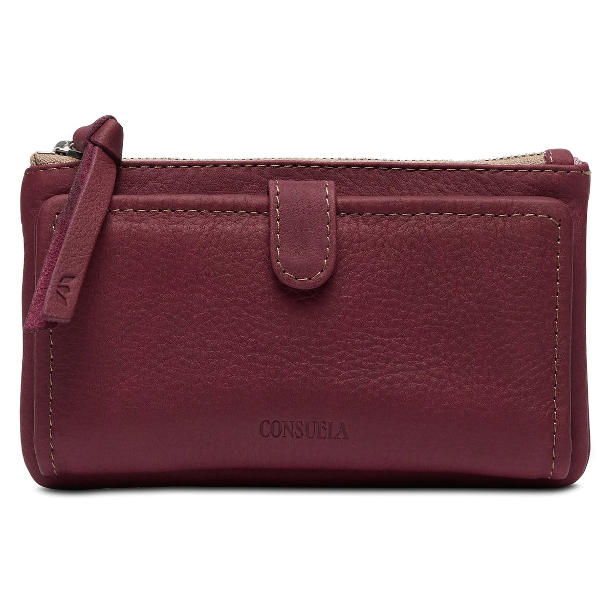 Consuela Slim Wallet - Plum