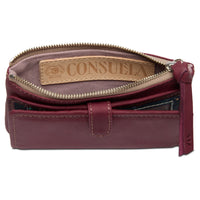 Consuela Slim Wallet - Plum