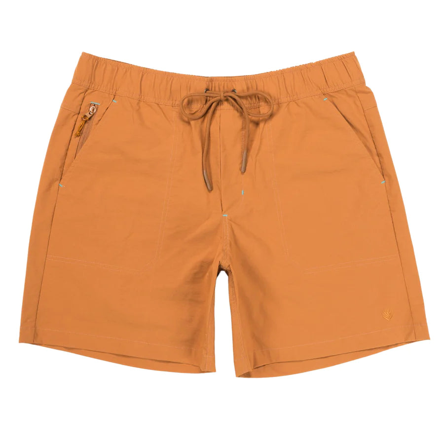 Bajada Hybrid Shorts - Russet