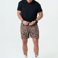 Athletic Shorts - Gauge Camo - Black Liner