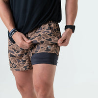 Athletic Shorts - Gauge Camo - Black Liner
