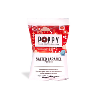 Poppy Hand-Crafted Popcorn - Salted Caramel Snack Bag 2.6oz