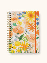 Studio Oh! Bold Blossoms Undated Tri-Tab Planner