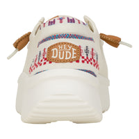 Hey Dude Wendy Peak Baja Stripe White