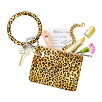 Silicone Big O® Key Ring - Cheetah