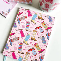 Western Cowgirl Boots Soft Flex Perfect Bound Journal